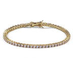 Elevate Your Style with Our Stunning 5mm VVS Moissanite Tennis Chain Necklace - Perfect for Men and Women!
